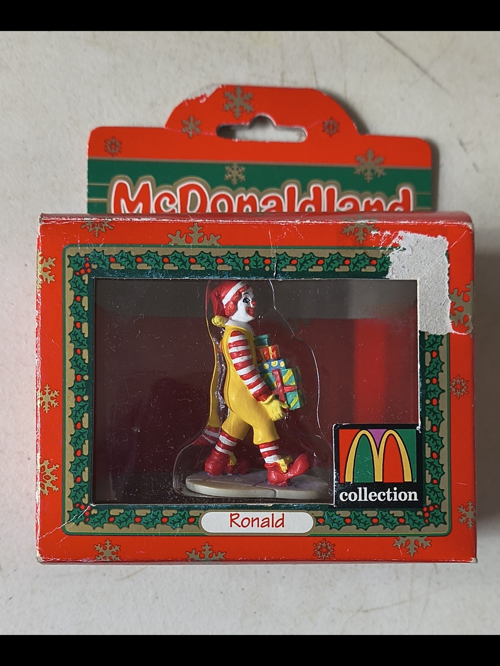 Vintage 1997 McDonaldland Ronald Christmas Figurine